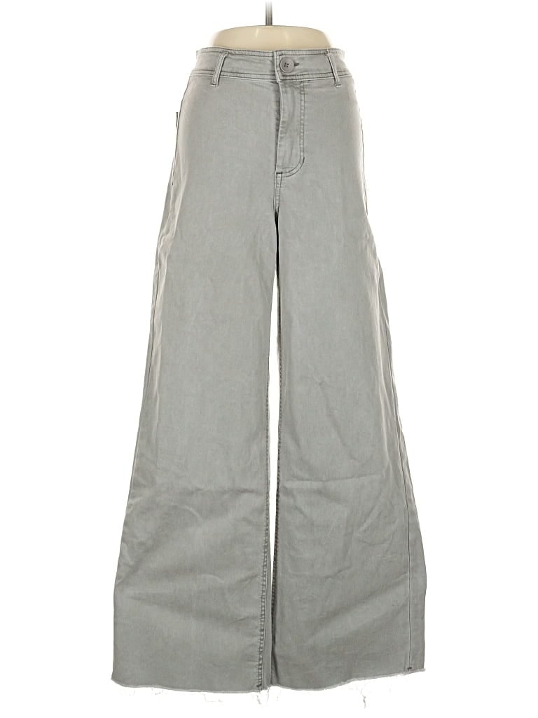 Pre-owned Oat Jeans In Gray