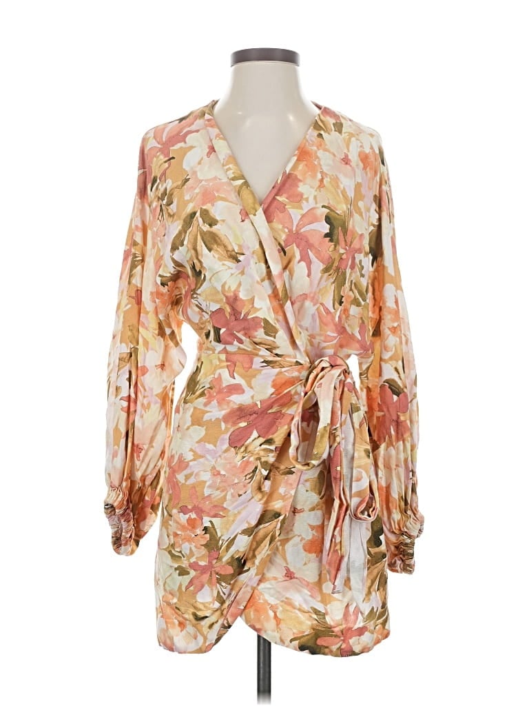 Pre-owned Significant Other Cocktail Dress In Brown