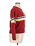 Say What? Color Block Red Pullover Sweater Size XL - photo 4