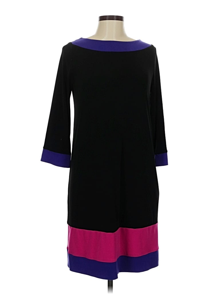 Pre-owned Rafaella Casual Dress In Black