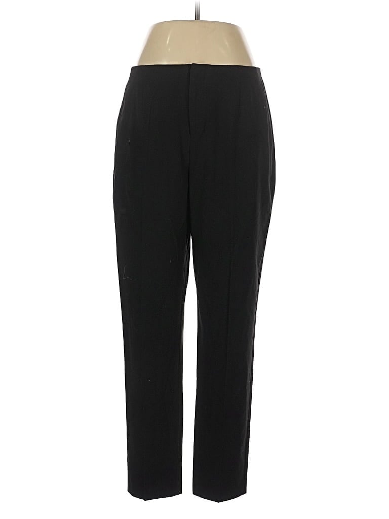 Pre-owned Open Edit Dress Pants In Black