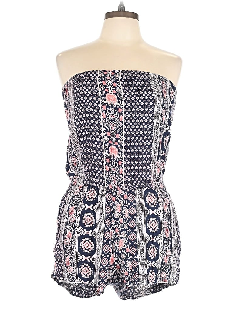 Pre-owned Angie Romper In Blue