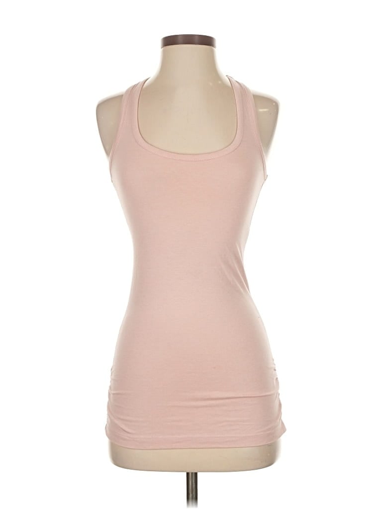 Pre-owned Sws Streetwear Society Tank Top Pink Halter Neckline Tops