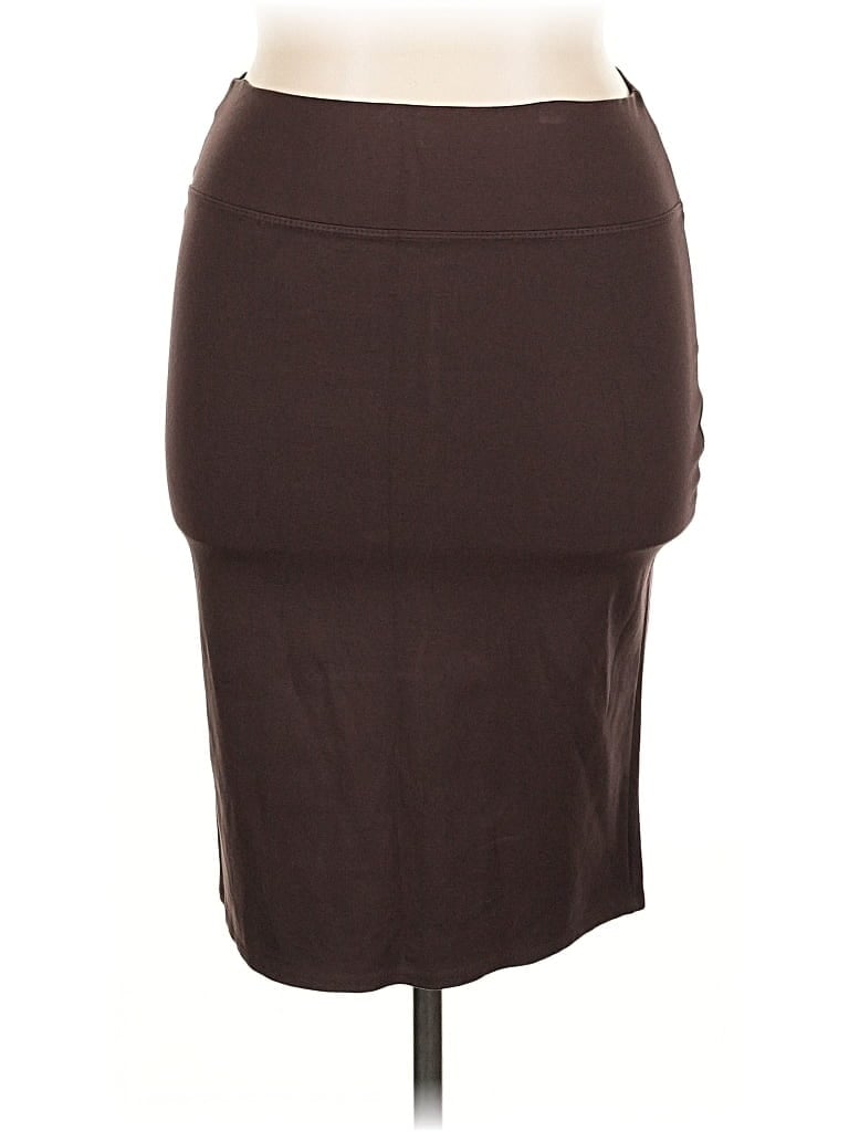Pre-owned Hybrid & Company Casual Skirt In Brown