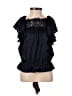 Porridge 100% Polyester Black Sleeveless Blouse Size XS (0) - photo 1