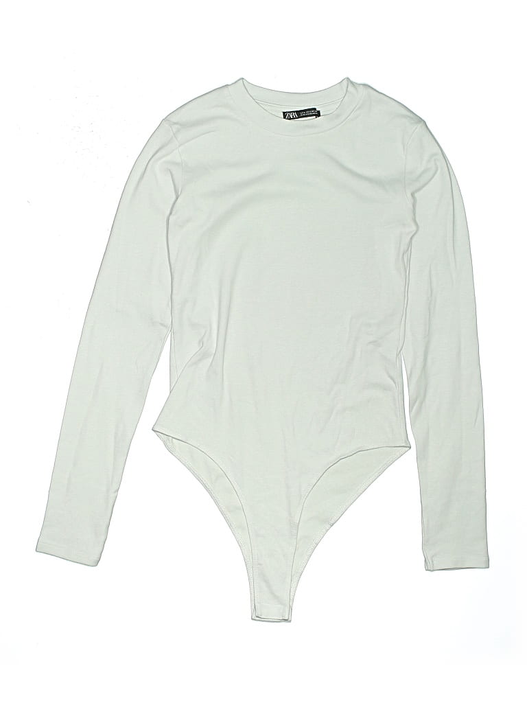 Pre-owned Zara Bodysuit In White