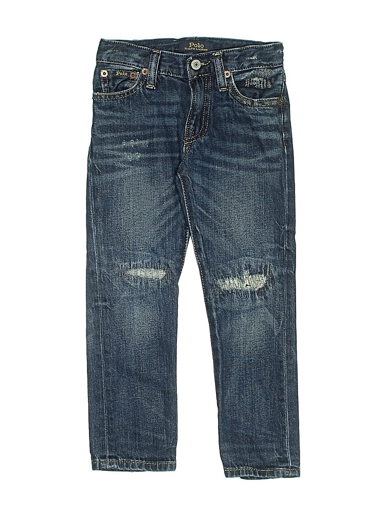 Pre-owned Polo By Ralph Lauren Kids' Jeans In Blue