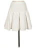 BP. Solid Ivory Casual Skirt Size S - photo 2