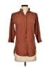 Wilfred 100% Silk Brown button down Size XXS - photo 1