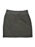 Athleta Solid Black Gray Casual Skirt Size 4 (tall) - photo 2