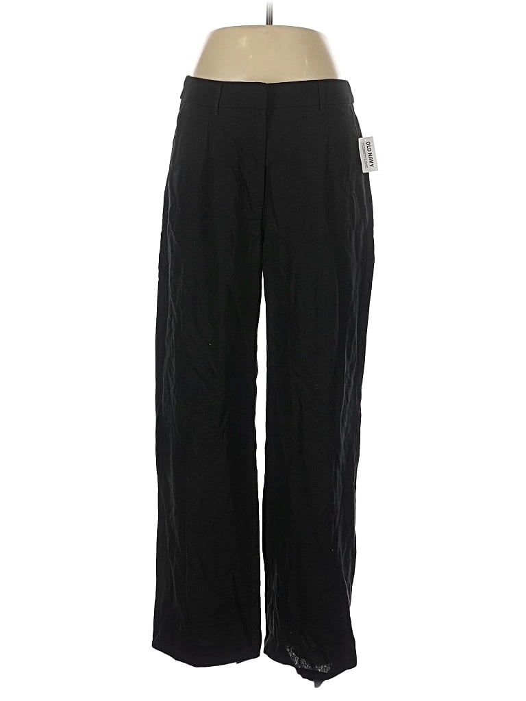 Old Navy Linen Pants In Black