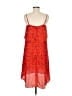 Tabitha Webb 100% Polyester Paisley Red Cocktail Dress Size 8 - photo 2