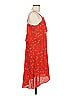 Tabitha Webb 100% Polyester Paisley Red Cocktail Dress Size 8 - photo 4