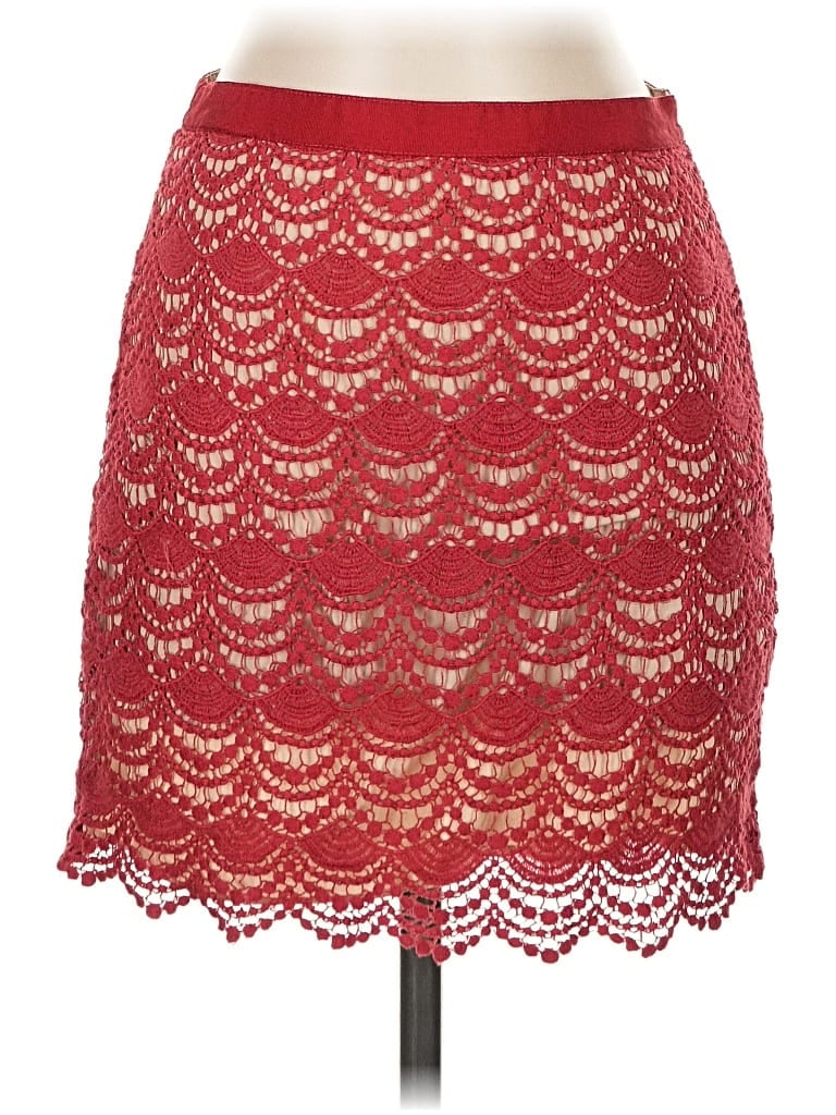 Pre-owned Club Monaco Formal Skirt In Red