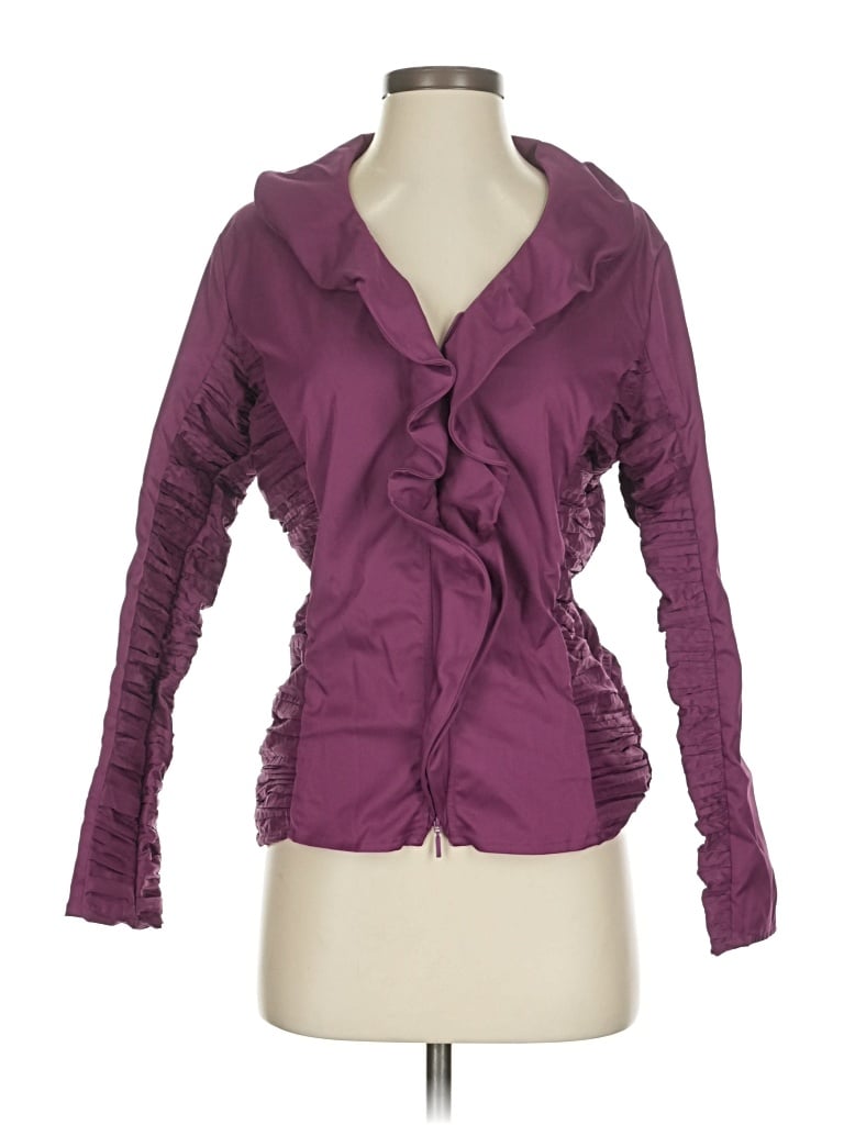 Pre-owned Samuel Dong Jacket In Purple