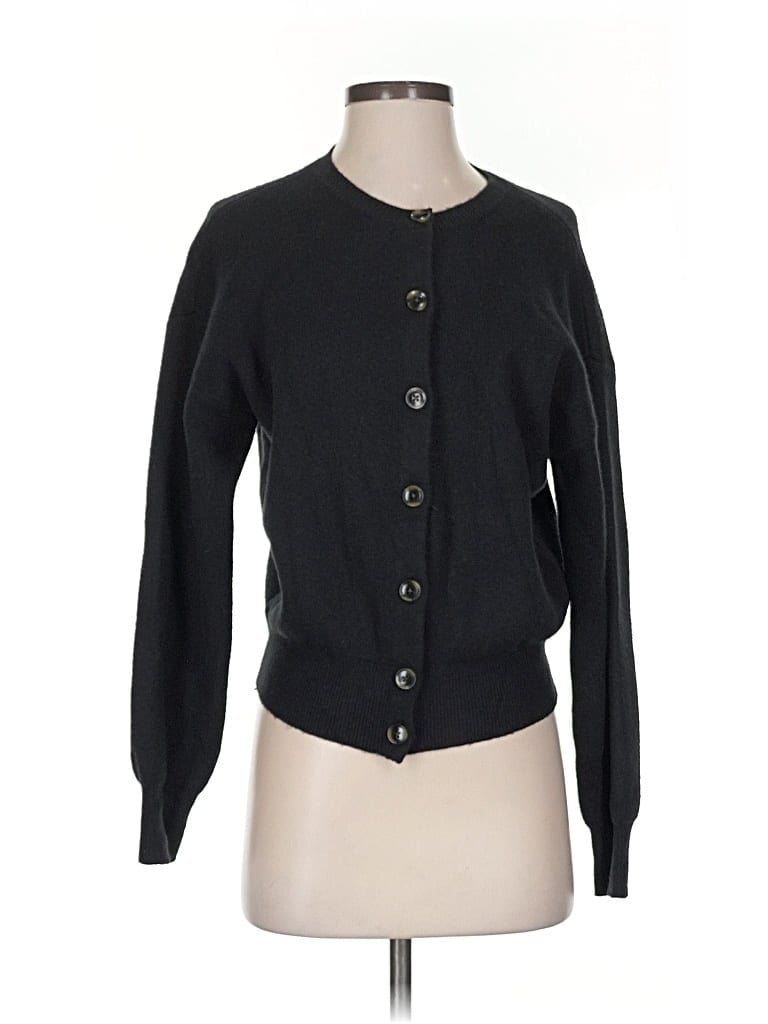 Pre-owned Ann Taylor Cardigan Sweater In Black