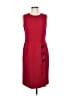 Talbots Solid Red Casual Dress Size 6 - photo 1