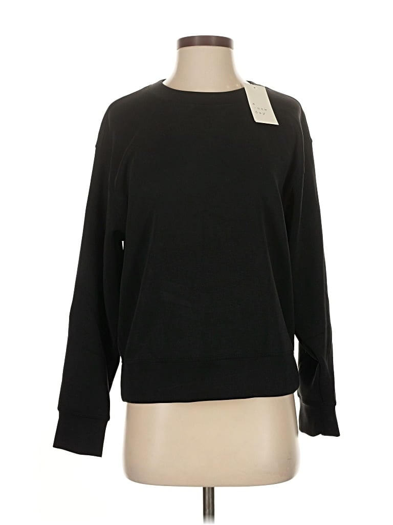 Pre-owned A New Day Pullover Sweater In Black