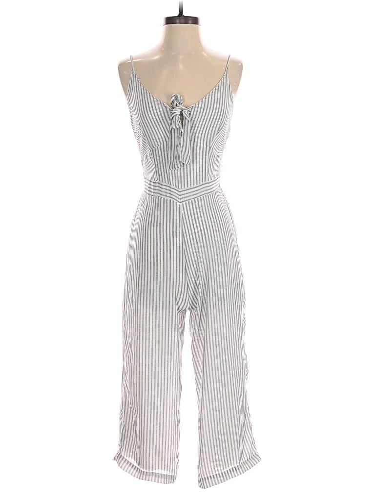Pre-owned Japna Jumpsuit In Gray