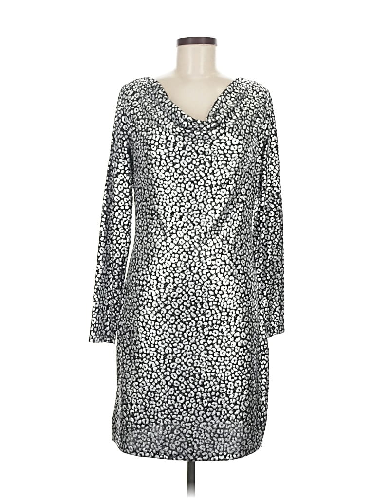 Pre-owned Michael Michael Kors Cardigan Sweater In Silver