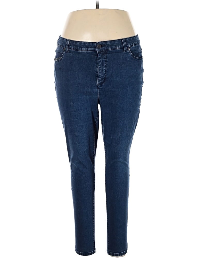 Pre-owned Talbots Outlet Jeggings In Blue