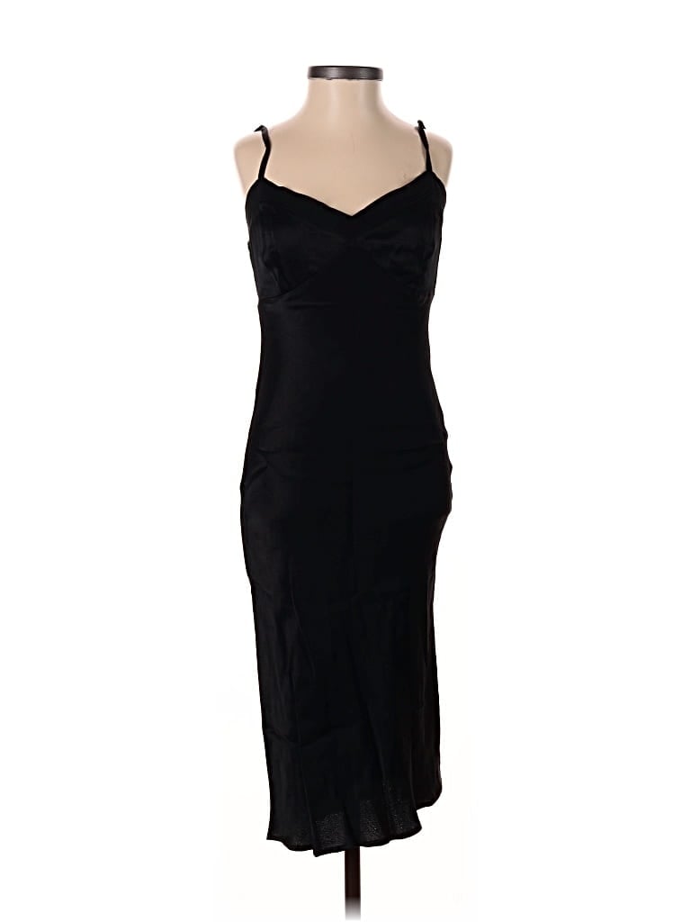 Pre-owned French Connection Cocktail Dress In Black