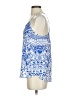 Norah 100% Polyester Blue Sleeveless Blouse Size S - photo 5