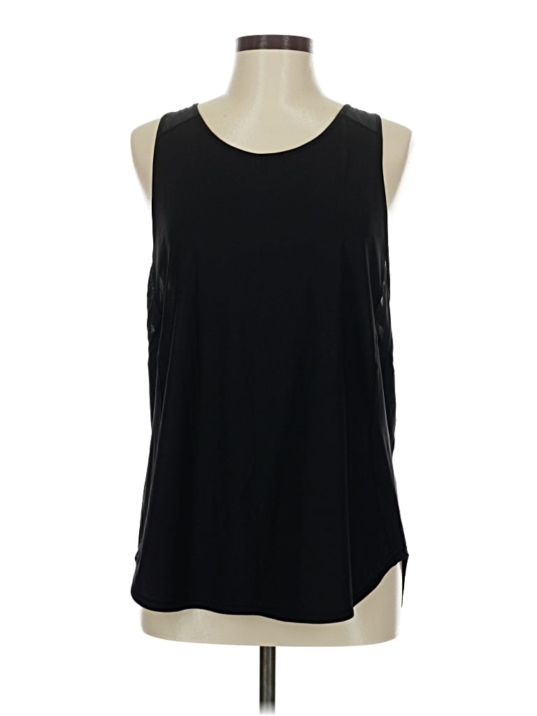 Pre-owned Lululemon Athletica Sleeveless T-shirt In Black