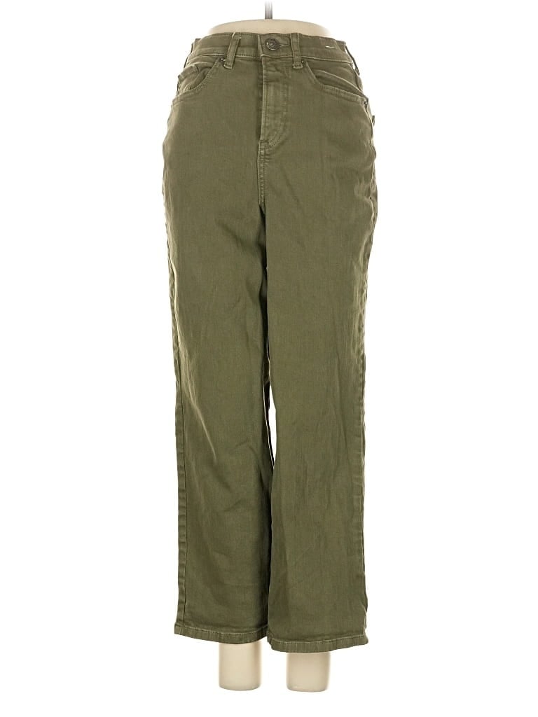 Pre-owned Express Khaki Pant In Green