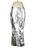 Wild Fable 100% Recycled Polyester Metallic Silver Casual Pants Size 17 - photo 1