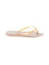 Havaianas Yellow Tan Flip Flops Size 35 - 36 - photo 1