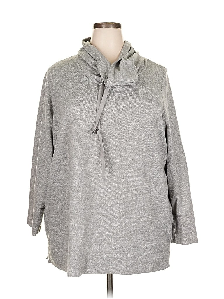 Pre-owned Sonoma Life + Style Pullover Sweater In Gray