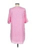 Everly 100% Polyester Chevron-herringbone Pink Casual Dress Size M - photo 2