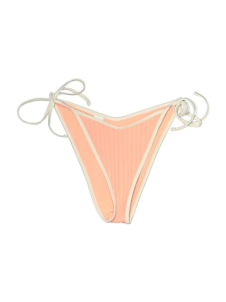 Pre-owned Aerie Swimsuit Bottoms In White