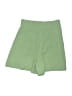 Zara Solid Green Shorts Size XS - photo 2