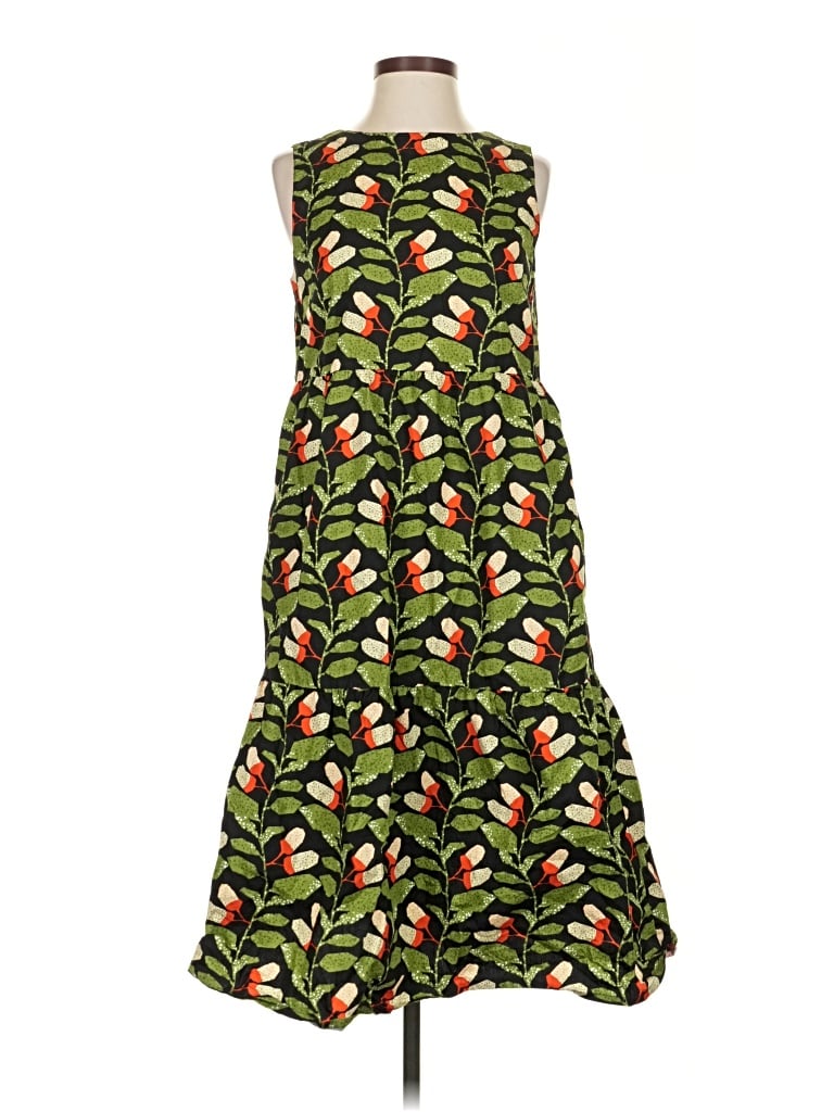 Pre-owned Assorted Brands Cocktail Dress In Green