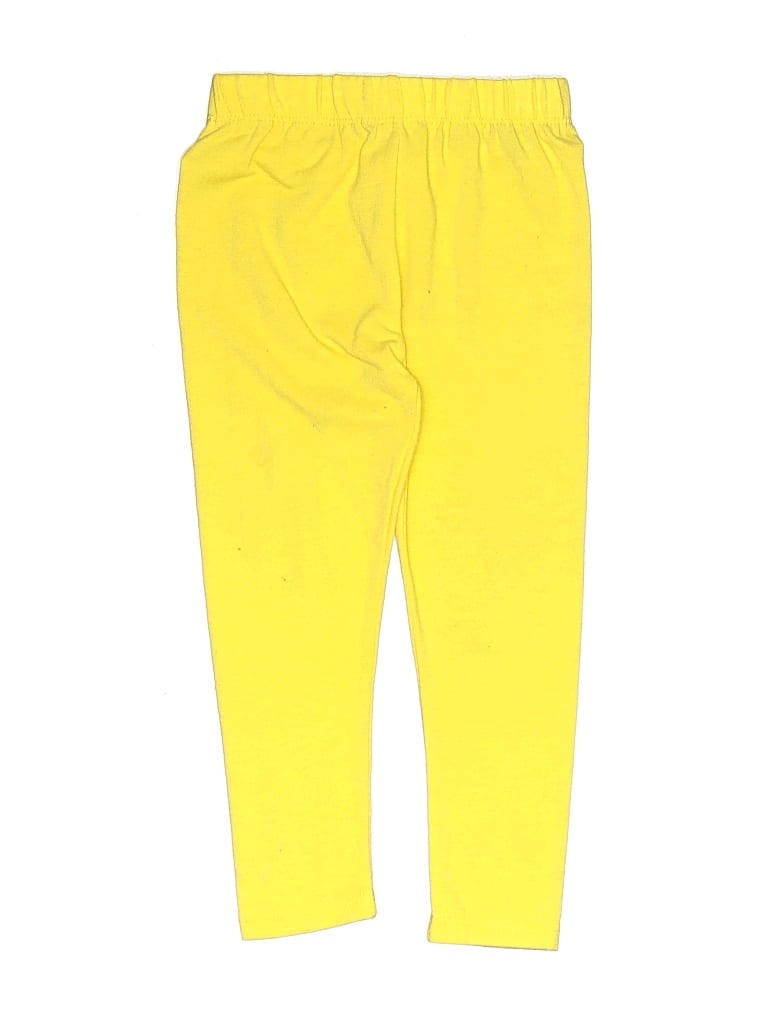 Pre-owned Disney Kids' Casual Pants In Yellow