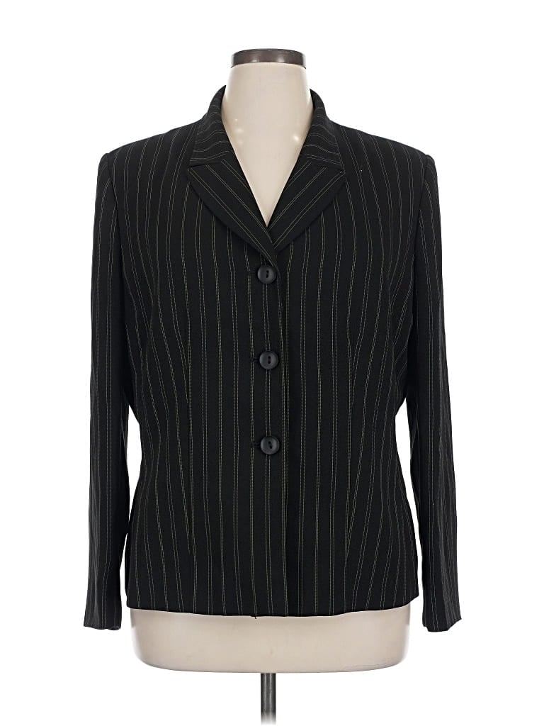 Pre-owned Le Suit Blazer Jacket In Black