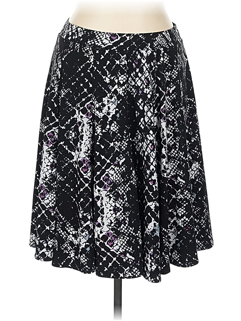 Pre-owned Chelsea & Theodore Casual Skirt In Silver