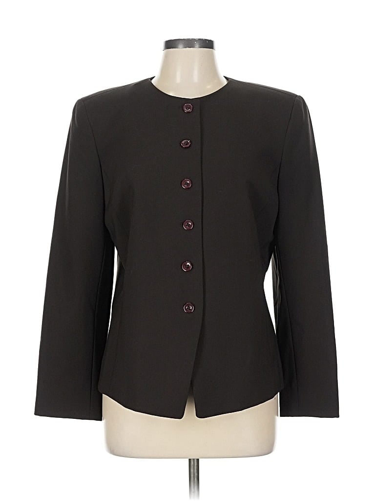 Pre-owned Josephine Chaus Blazer Jacket In Brown