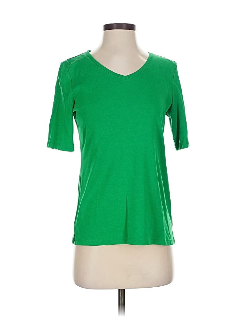Pre-owned Talbots Short Sleeve T-shirt In Green