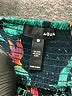 Aqua 100% Rayon Tropical Teal Casual Pants Size S - photo 6