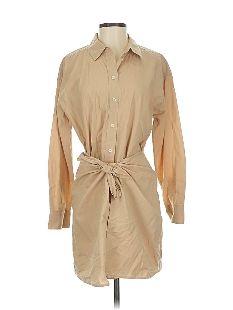 Pre-owned Universal Thread Casual Dress In Brown