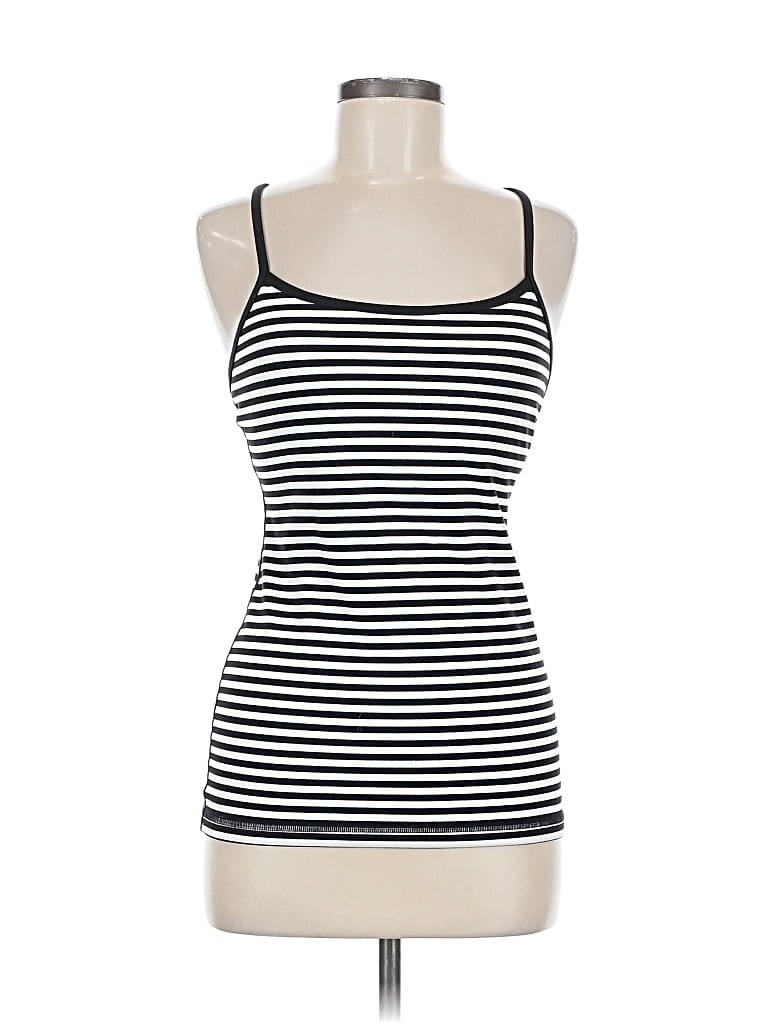 Pre-owned Lululemon Athletica Tank Top Black Strapless Neckline Tops