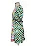 A Common Thread Print Teal Casual Dress Size S - photo 5