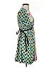 A Common Thread Print Teal Casual Dress Size S - photo 4