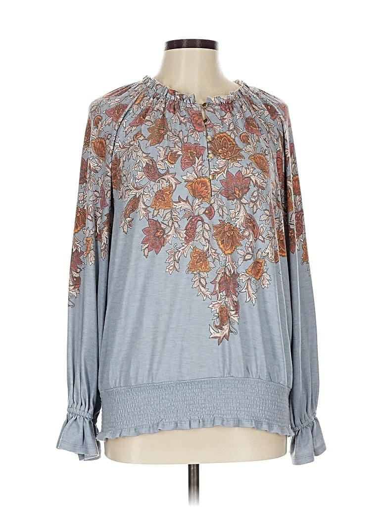 Pre-owned Democracy Pullover Sweater In Blue