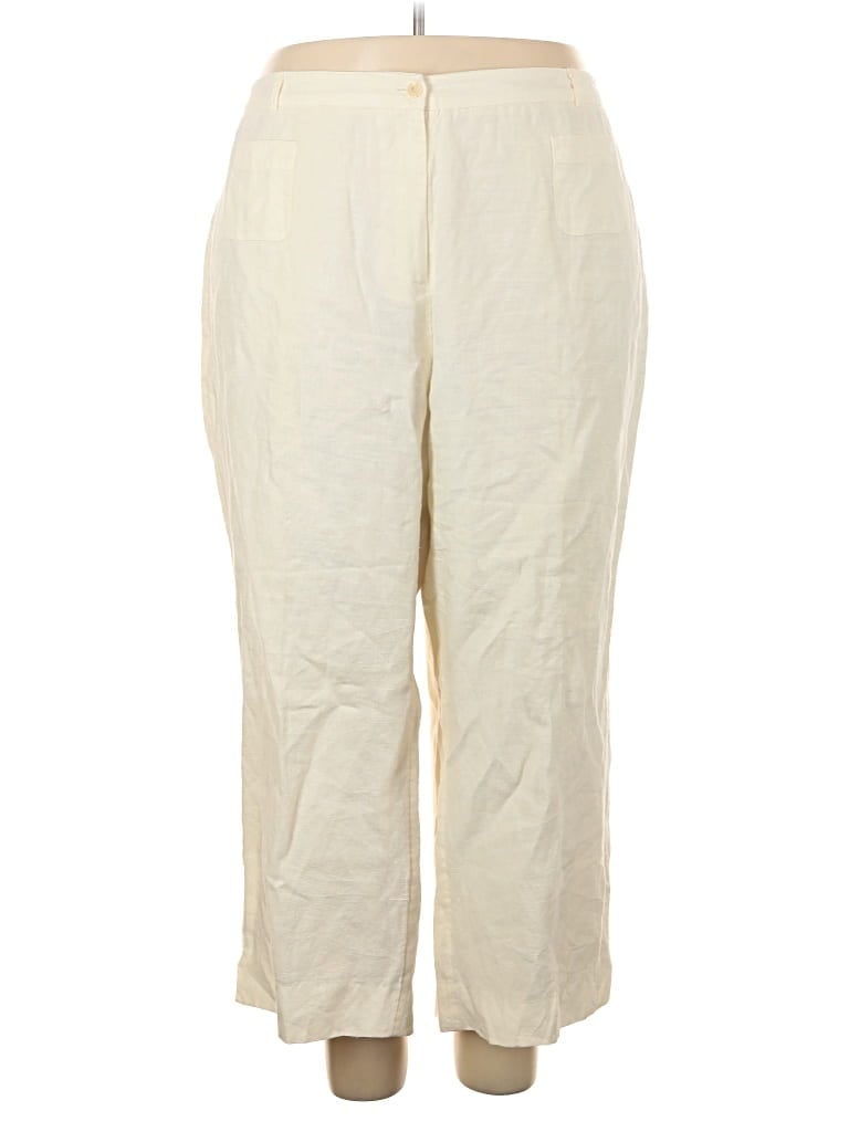 Pre-owned Jjill Casual Pants In White