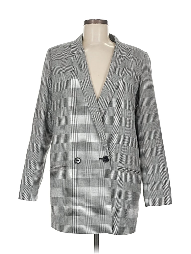 Pre-owned Mural Blazer Jacket In Gray