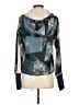 Zyia Active 100% Polyester Graphic Blue Jacket Size XS - photo 2
